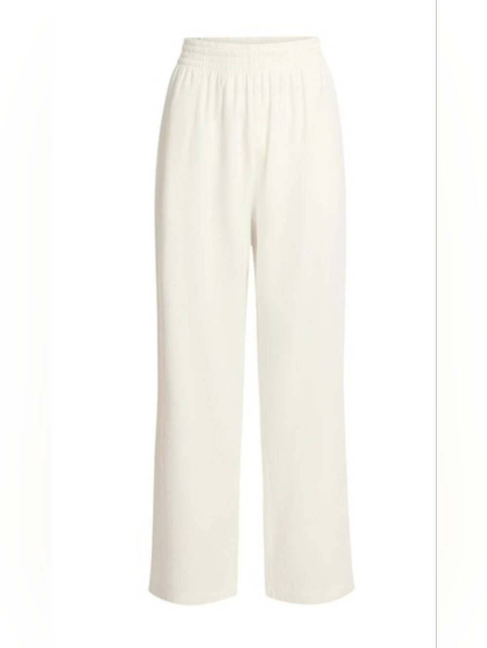 Skims Cotton Jersey Wide Leg Pants,in Bone, Xs, Nwot - Picture 2 of 5